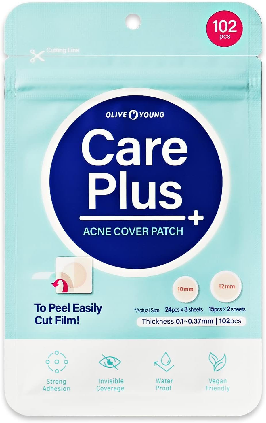 Olive Young Care Plus Spot Patch Review